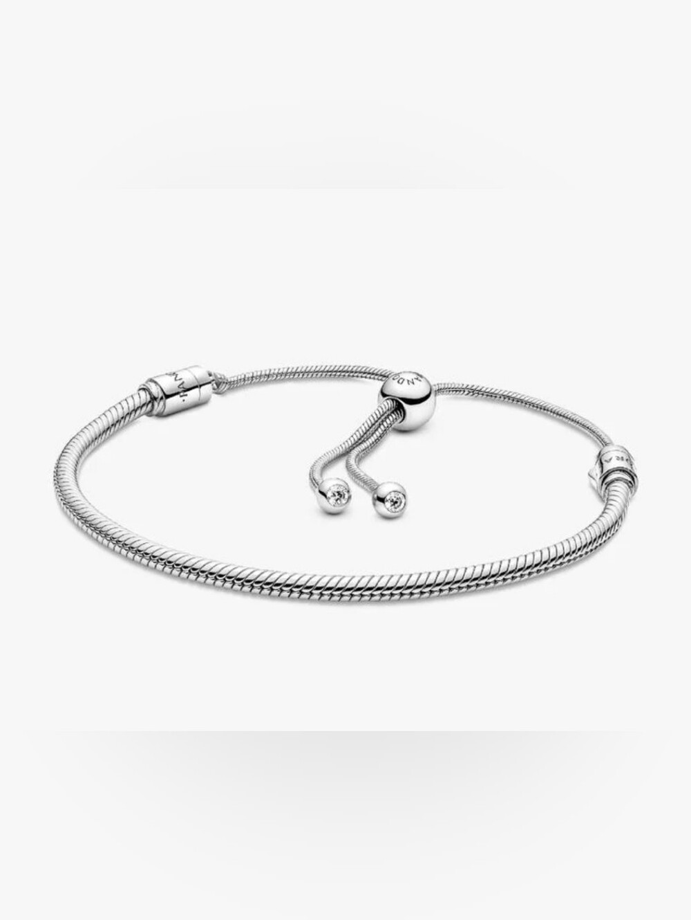 Pandora Snake Chain Slider Silver Bracelet